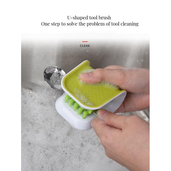 Nylon Brush Filament Kitchen Cutlery Scrub Brush for Multi-Functional Cleaning Needs