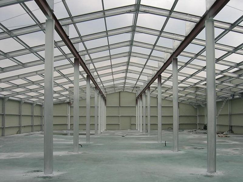 Wholesale Prefab Steel Chicken Farm Building with Gable Roof from china suppliers