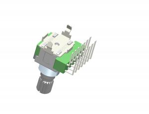 Wholesale 12mm Vertical Type Sealed Rotary Switch For Channel Selection RS121AB7 from china suppliers