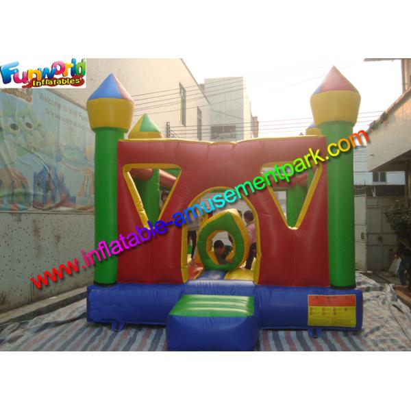 Customized Inflatable Bounce House Castles With PVC for Outdoor , backyard , school
