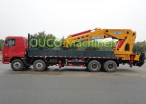 China Straight Arm Truck Mounted Boom Crane Reliabile With ISO 9001 Certification on sale