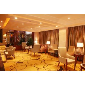 Cut Pile Wool Tufted Carpet With Nylon Handmade Formation