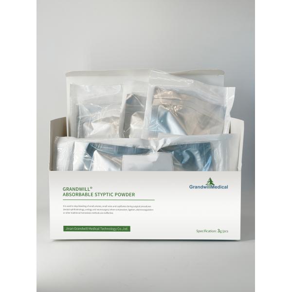 Topical Quickly Absorbable Hemostatic Powder For Bleeding Wounds Relief