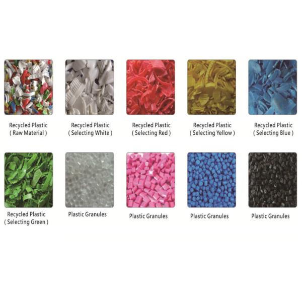 Automatic Colour Sorting Machine For Separating Recycle PP PET PVC Plastic