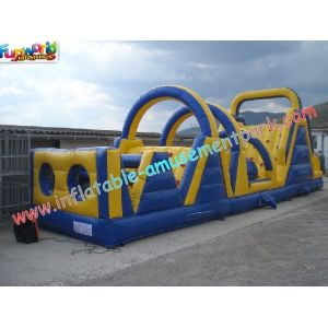 Wholesale Commercial Inflatables Obstacle Course For Kindergarten With CE / EN14960 from china suppliers
