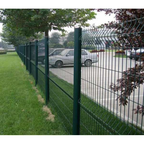 3D Security Fence Panel with V Bend Design for Anti Climb Protection and Custom Sizes