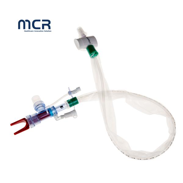 New Type Wholesale Price 72 Hours Type Disposable Closed Suction Catheter Automatic Flushing