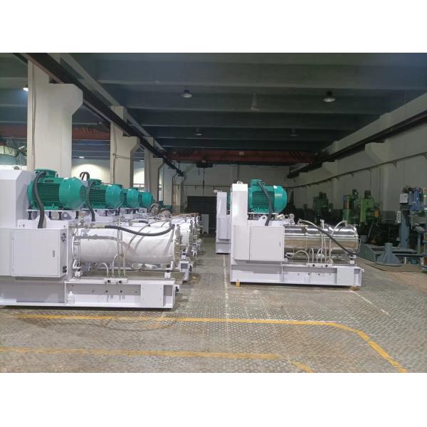 Coarse/ Finishing Grinding Horizontal Bead Mill Disc Type Static / Dynamic Discharge