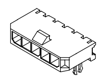 3.0mm Pitch Wire-To-Wire Connector 2 To 12P Single Or Double Row Plastic Square Connector