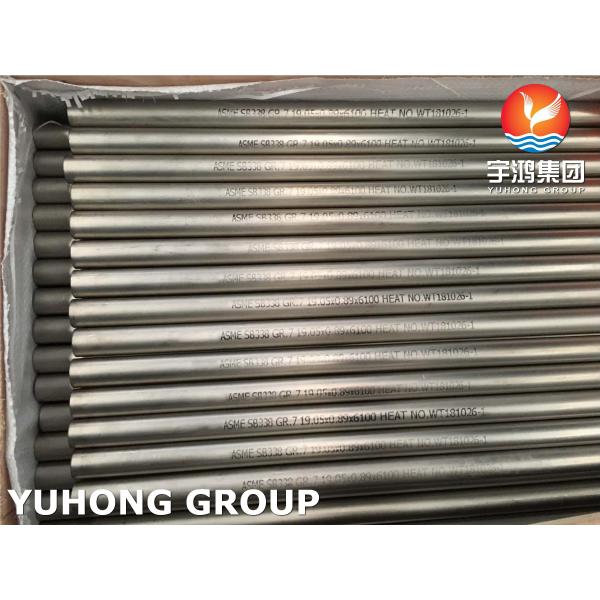 ASTM B338 R50400 Seamless and Welded Titanium and Titanium Alloy Tubes for Condensers and Heat Exchanger