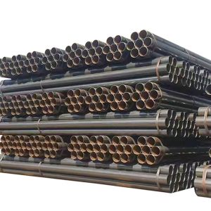 Wholesale Oil Gas Sewage Transport Carbon Straight Seam Welding Steel Pipe of with ERW Technique from china suppliers