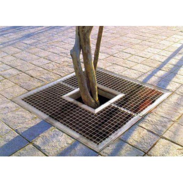 Customized Modular Steel Walkway Grating Panels Low Maintenance Anti Slip Decking