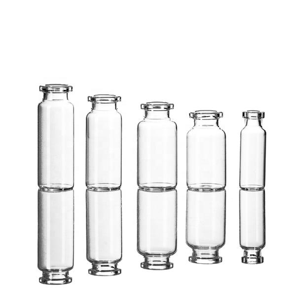 5ml clear tubular glass vial injection bottle