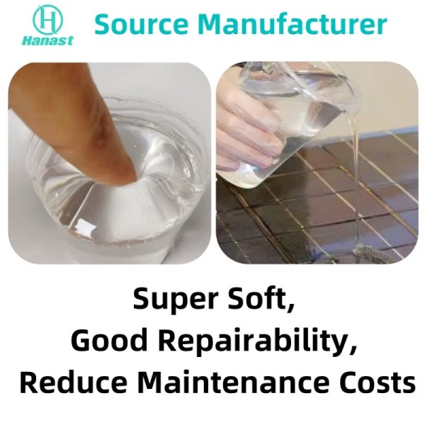 Customized High Transparent Jelly Silicone Gel For PCB | Shockproof & Repairable Electronic Encapsulant