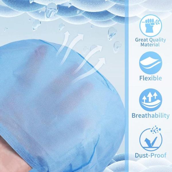 20-30gsm Disposable Hair Net Cap with three styles Surgeon cap Clip Cap and Bouffant Cap