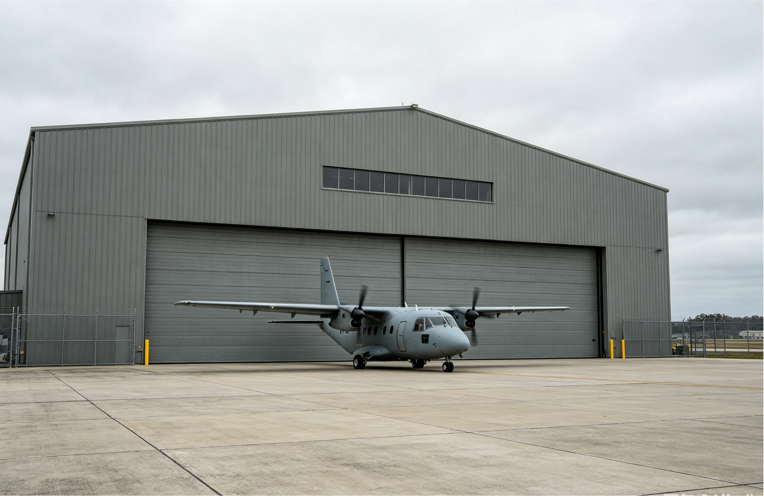 Aircraft-Specific Custom Engineering Steel Structure Hangar Prefabricated For Airplane Maintenance Storage