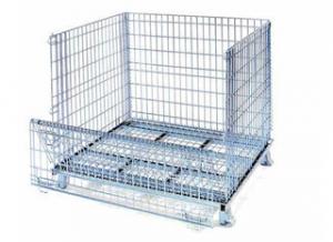 China Wire mesh basket stackable storage galvanized wire mesh basket on sale