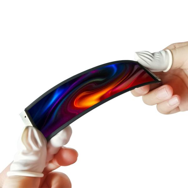 Front view of 4.01-inch AMOLED display