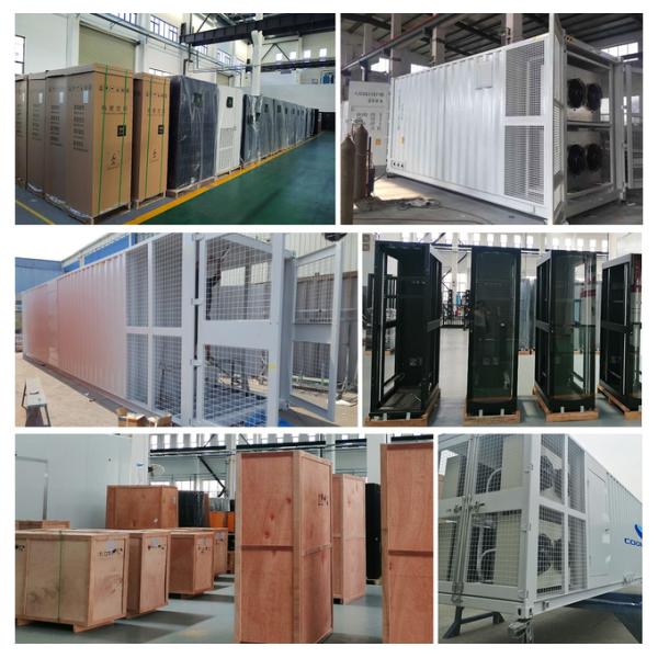Low PUE Containerized Data Center IDC Solution Integrated Cooling And Power
