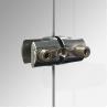 Frame Supports Glass Brass Standoff Fittings Retail Wall Display Systems For 6mm Rod for sale