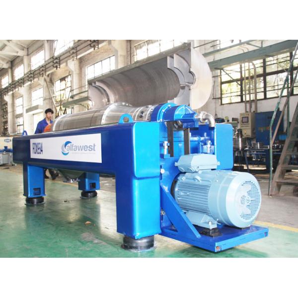 Continuous Scroll Centrifuge Decanter Centrifuge Manure Sludge