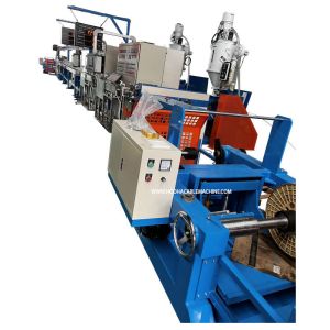 Customized Cable Making Machine , Double Layer Cable Extruder Machine