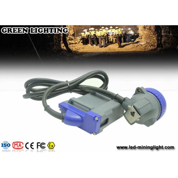 high performance blue cover Cordless Cap Lamp Hard Hat Lights 4000lux brightness