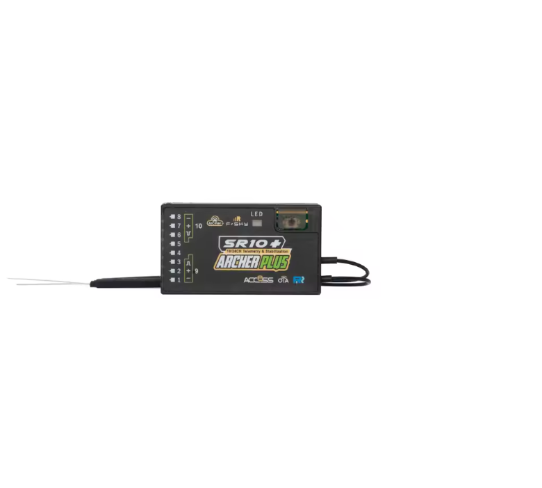 FrSky ARCHER PLUS SR10 Remote Control Receiver ACCESS ACCST D16 Compatible with X20 X18 XE X9DP X7 X9LITE PRO Drone Models
