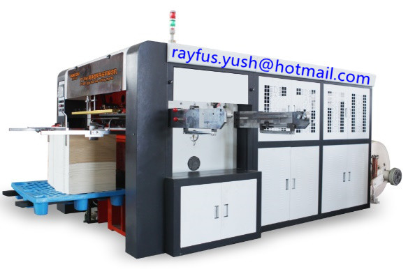 Automatic Printing Punching and Die Cutting Machine, for paper roll to make paper cup, multi-color printing