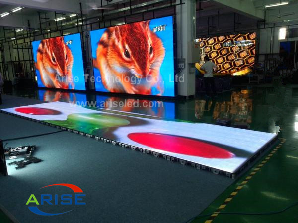 Interactive floor LED dance display system,Man-machine interactive dance floor LED screen