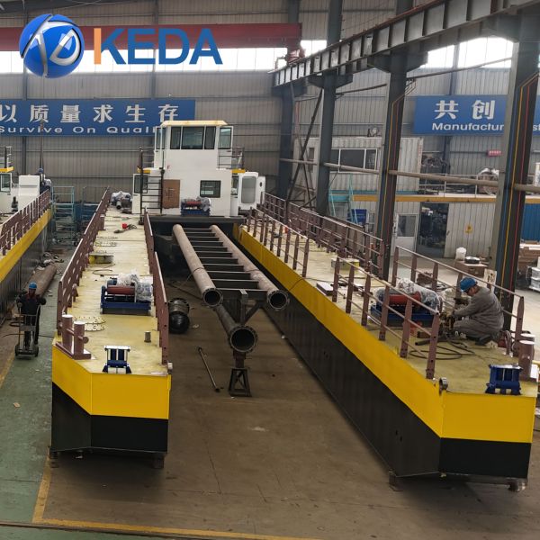 Customizable 1760KW Engine Cutter Suction Dredger with 3000M Discharge Distance and 5000 Cubic Meters/Hour Efficiency