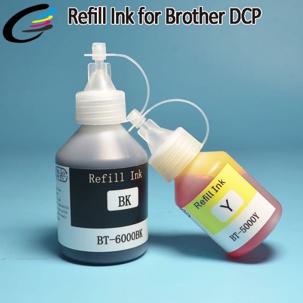 Water Based Continuous Dye Ink for Brother Ink Refill Tank System Series Printer DCP T800W T700W