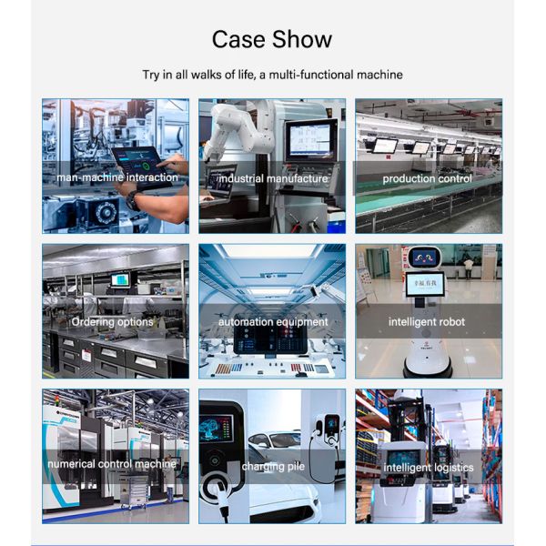 8/10/12/15/17/19/21.5 Inch Android Industrial Tablet Pc Embedded Systems Panel Mount Industrial Panel Pc