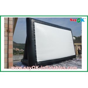 Inflatable Backyard Movie Screen Professional Cloth Inflatable Movie Screen ,