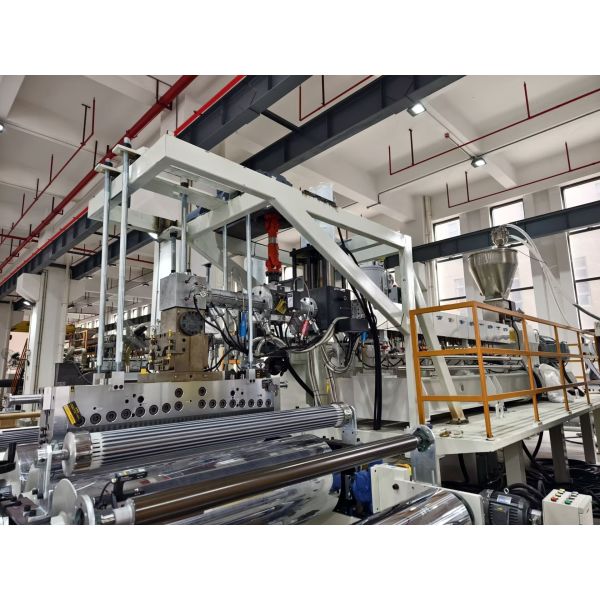 New Generation 75 Parallel Twin-Screw TPU Hot Melt Adhesive Toe Puff Extrusion Line High-Capacity Exclusive Model