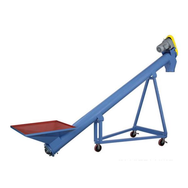 Customized Standard/ Vertical / Inclined / leveling screw conveyors For Conveying Contaminated Soil