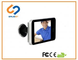 China 4.0 Inch LCD Peephole Viewer  / Smart Electronic Door Viewer Visual AA Battery on sale
