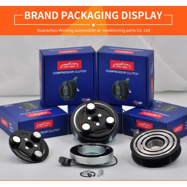 12V Car AC Compressor Clutch 7SEU17C 6PK for Audi A3 for VW Golf Caddy CLAD025