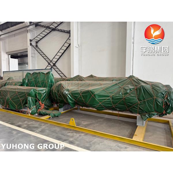 ASME VIII-1 U-Tube Heat Exchanger Clad UNS N06600 for Chlor-Alkali Process NACE MR0175