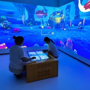 Popular AR Interactive Table Painting Projector Games 110V-250V