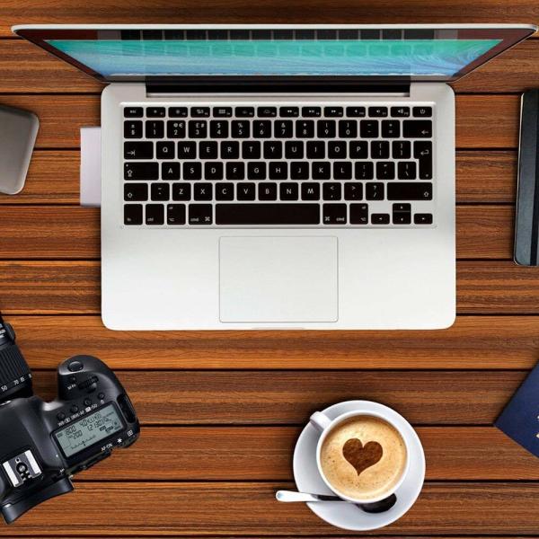 Portable Double Type-C hub adapter 4K hub + card reader + PD charge 4K HD MacBook converter