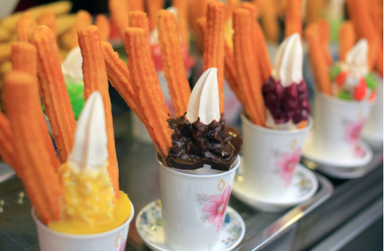 Electric Churros Machine With 3 / 5 / 7 / 10l Manual Tabletop