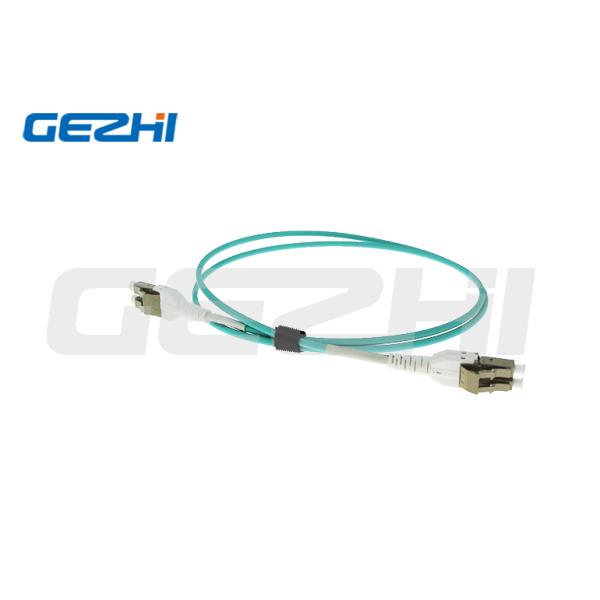 LC/UPC To LC/UPC Fibre Patch Cords Duplex Fiber Cable