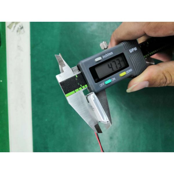 502535 4.2V High Voltage 3250mAh Solid State LiFePO4 Battery Pack