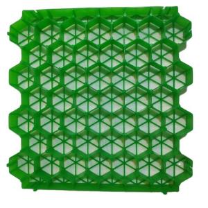 China 500x500x40mm Plastic Grass Planting Grid for Outdoor Parking Lot Fire Lane and Footpath on sale