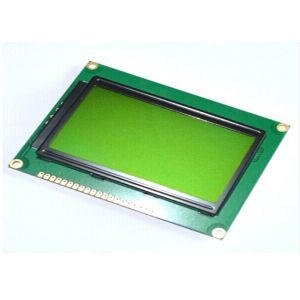 COB Yellow Green LCM Custom TFT Display 128 X 64 Resolution STN Blue Negative