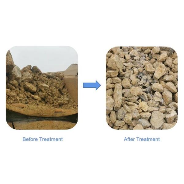 Good Mud Removal Effect Roller Screening Machine 8 Motors Low Energy Consumption