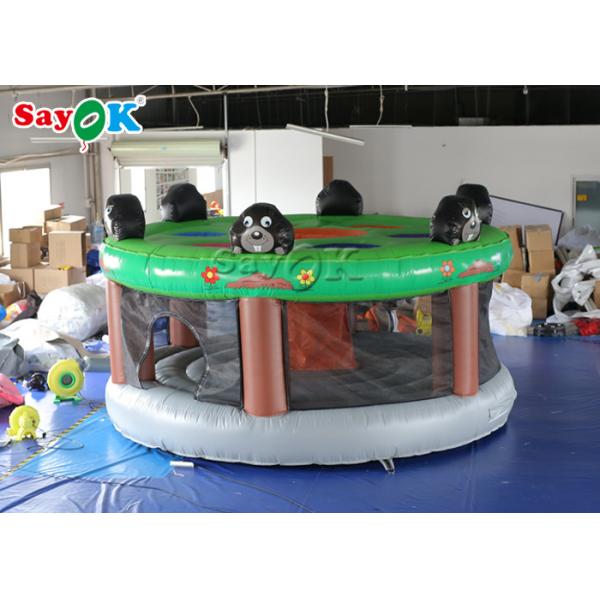 Inflatable Backyard Games Commercial Inflatable Sports Games / Inflatable Human Whack A Mole
