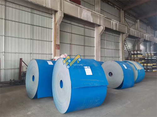 1 Ply Double Side PVC Solid Woven Conveyor Belt 7.0mm Thickness Smooth Surface