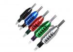 Commonly Used Hawk Disposable Tattoo Grips Made Of Aluminium Alloy , 5 Colors